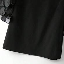 Plus Size Blouses - Blue - View 5