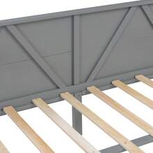 Full Size Daybed Gray - Gray + Solid Wood + Full1 - View 9