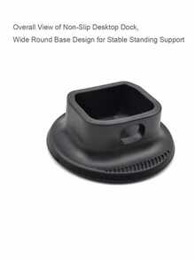 D JI Osmo Pocket 4/3 Silicone Anti-Slip Desktop Stand Base, Scratch-Resistant Charging Dock Holder, Portable Camera Accessory - View 6