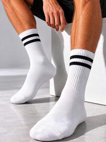 20/15 Pairs Moisture-Wicking Breathable Casual Knit Socks, Invisible Socks Unisex, Solid Color Yoga/Sports Socks, Available In 5/10/15/20 Pairs - Multicolor - View 3