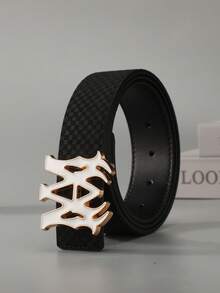 New AMR Belt American Alloy Luxury Style Business Casual Versatile Suit Jeans Belt For Men - Multicolor - View 3
