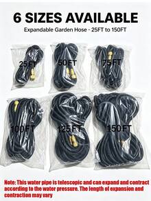 7pcs High Pressure Hose Car Wash Water Gun Garden Nozzle Set, Universal For Europe And America - Multicolor - View 12