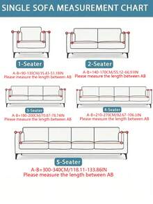 1 cái vỏ bọc sofa cao cấp phong cách tối giản màu trơn, đệm ghế chống trượt dùng cho mọi mùa, vỏ bọc tay vịn sang trọng và khăn phủ lưng ghế - Màu be - Xem 2
