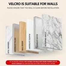 White Zipper, Winter Warm Curtains, Windproof And Heat-Insulating, Sunshade And Windproof, No Hole Installation, Easy To Install - White Cotton - View 8