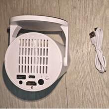 USB Wired Screen Mirroring Projector, 1080P HD Home Theater Video Projector, Portable Outdoor Movie Projector, USB Cable Connection, Basic Model, Screen Mirroring Only, Non-Android System, No Power Plug Or Adapter Included - White - View 11