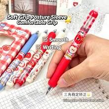 Set Pulpen Gel yang Dapat Dihapus Motif Apel Merah (4 buah/kotak), Ujung 0,5 mm, Estetika Tinggi, Ringkas dan Portabel, Klik Samping dengan Penghapus Terintegrasi, Menulis Halus, Perlengkapan Kantor dan Sekolah, Hadiah Liburan, Meningkatkan Minat Belajar - Beraneka warna - View 10
