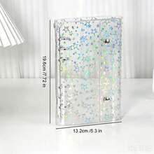 A6 Aurora Star Colorful Loose-Leaf Binder, Fan Merchandise, Sticker Book, Photo Storage Bag, Photo Album, Budget Planner, Diary, Notebook, Office Supplies - Shape - View 12
