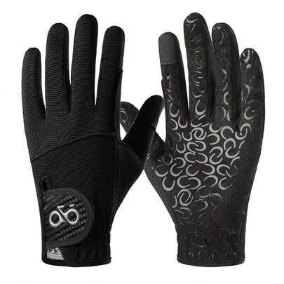 Professional Equestrian Riding Gloves, Horse Racing & Polo Gloves, Silicone Anti-Slip Wear-Resistant Touchscreen Friendly Breathable Protective Outdoor Equestrian Equipment
