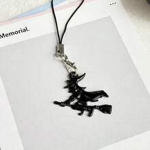 1pc Halloween Ghost Phone Charm, Universal Smartphone - Multicolor - View 10