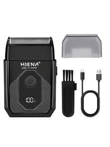 HIENA Men Hair Clipper & Electric Shaver Set, Dragon Pattern T-Blade Trimmer With Digital Display Foil Razor, USB Rechargeable Cordless Grooming Kit With Guide Combs, Ideal Gift For Him - Black - View 9