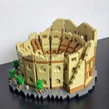 1550pcs Ancient Roman Architecture Building Blocks Eternal City Set - Explore World Wonders, Perfect Choice For Collectors And Holiday Gifts - 1550pcs Ancient Roman Architecture - View 4