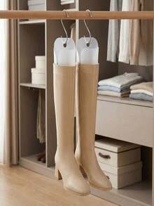 2/4/6/10 Pack Tall Boot Shapers, Plastic Boot Support Inserts, Shoe Trees, Tall Boot Stands, Boot Stuffers To Keep Shape, Boot Inserts To Keep Shape, 3D Fixed Boot Stretchers, For Women's Boots, Cowboy Boots, Knee-High Boots - Multi-color - View 3