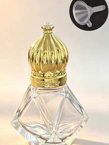 Botol Parfum Isi Ulang Portabel, Botol Semprot dan Silinder Kosong dari Kaca Potong dengan Tutup Mahkota, Wadah Parfum Mini untuk Tas Tangan Wanita, Aksesori Kosmetik Kecantikan untuk Penggunaan Sehari-hari dan Hadiah - MultiWarna - View 8