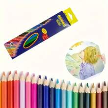 6-Piece Colored Pencil Set - Professional Art Use, Suitable For Sketching/Illustration, Featuring Vibrant Mixed Wax Core | Shock-Resistant Outer Shell With Soft Inner Lining, Ideal For Beginners, Notebooks And Craft Design - Colored Pencils - View 9
