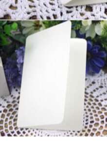 20/50pcs DIY Rounded Corner Foldable Greeting Cards - 19.7x14.8cm/7.75x5.8in Blank Doodle Cards. Available In Pearlescent, Kraft And Solid Color Cardstock. Suitable For Birthdays, Weddings, Thank You Parties And Daily Correspondence - Greeting Cards - View 13
