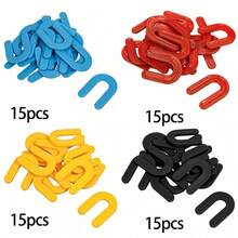 U-Shaped Tile Cross Spacers, Horseshoe-Shaped Tile Leveling Shims, Reusable Plastic Tile Gap Spacers, Suitable For Ceramic Tile, Glass, Marble, Stone Wall And Floor Installation - A-u Type - View 14