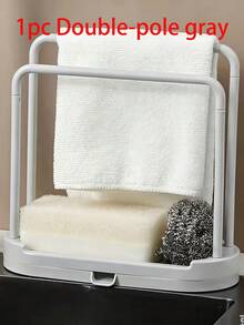 Sink Storage Rack, Sink Sponge Drain Rack, Unisex, Multi-Functional Kitchen Home Bathroom Classroom Decor, Indoor Daily Use, Back To School Season, Christmas Halloween, Travel, Holiday Wedding Party Gift, Essential Accessory - Multicolor - View 14