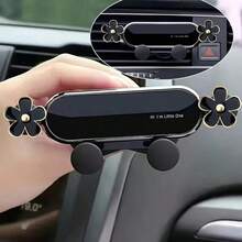 Car Air Vent Phone Holder, Car Air Vent Phone Holder, Floral Design, Auto-Lock, Stable Smartphone Holder, 360 Degree Rotation. Rotatable, Compatible With IPhone And Android, Navigation Function - Multiple Styles - View 12