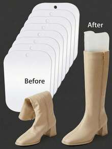 2/4/6/10 Pack Tall Boot Shapers, Plastic Boot Support Inserts, Shoe Trees, Tall Boot Stands, Boot Stuffers To Keep Shape, Boot Inserts To Keep Shape, 3D Fixed Boot Stretchers, For Women's Boots, Cowboy Boots, Knee-High Boots - Multi-color - View 11