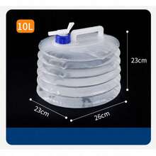 10L/5L/3L Portable Foldable Water Bucket With Faucet - Large Capacity Collapsible, Suitable For RV Camping, Outdoor, Car Bathroom Storage, Outdoor Water Supply, Compact Durable Multi-Functional Container, Ideal For Campers And Hikers - Multicolor - View 13