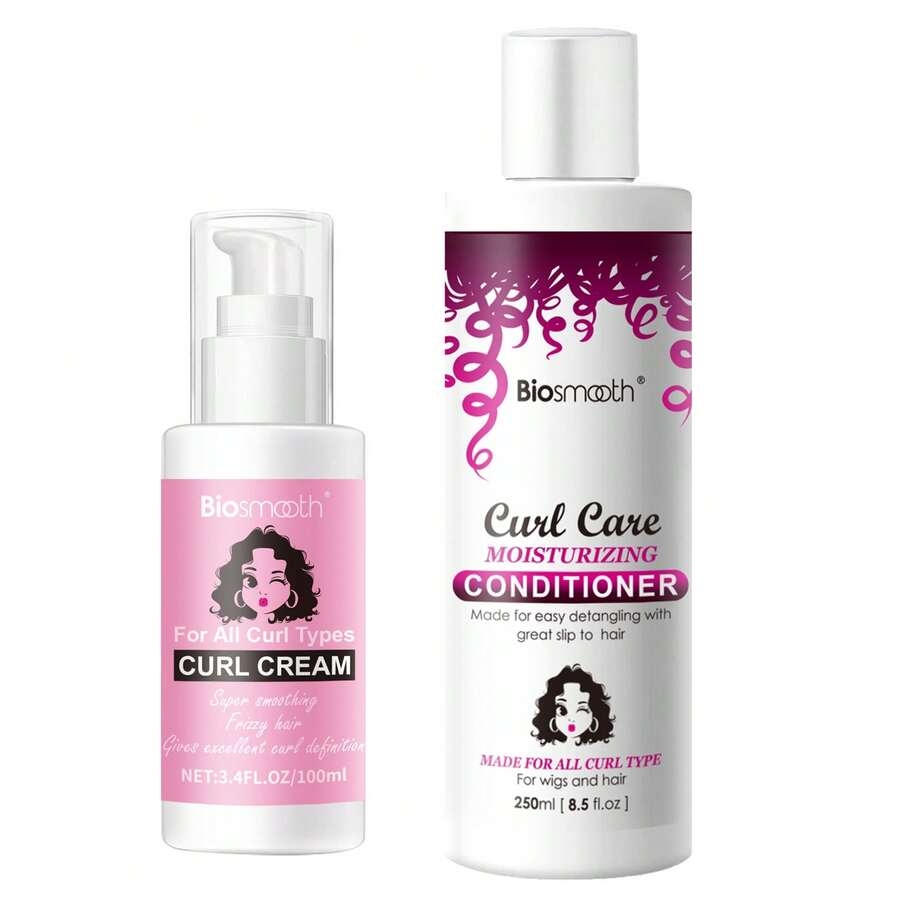 100ml Curl Cream+ 250ml Curl Care Conditioner