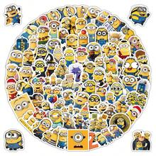 Universal 1set/100pcs Cartoon Pattern Decorative Stickers, Self-Adhesive Waterproof Decals For Travel Accessories, Perfect Birthday Gift, New Year Gift, Valentine's Day Gift, Easter Gift, Unique Holiday Souvenir For Gifting - Multicolor - View 3