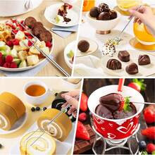 3pcs Chocolate Dipping Tools, Stainless Steel Truffle Candy Dipping Tool Set, Baking Supplies Stainless Steel Hot Pot Forks, Home Baking Kitchen Utensils, Dishwasher - View 7