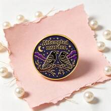 Funny Quote Lapel Pin Enamel Pins And Brooches Badge Pins For Backpacks Bags Backpack Cool Decoration Friend For Gifts - Multicolor - View 11