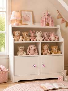 1/2/4/8pcs Pink Crystal Drawer Pulls, Diamond Style Cabinet Handles With Screws, Nursery Dresser Furniture Decor Accessories - Multicolor - View 4
