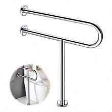 Bathroom Support Seating - Silver - View 4