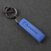 Suede Car Key Chain Pendant Key Ring, Suitable For 6 RX8 RX7 MX3 Axela Atenza MX5 CX9 CX3 CX5 CX7 323 626 SKYACTIV - A - View 3