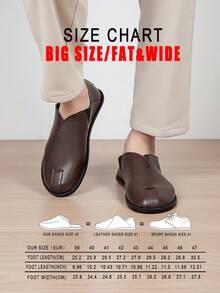 2026 New Soft Leather Breathable Loafers Men's Business Commute Slip-On Shoes Casual Daily Wear - Brown - View 16