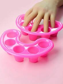 2pcs Nail Soak Bowls (Nail Supplies/Tools/Nail Art Tools/Back To School/Press-On Nail Tools) - Multicolor - View 6