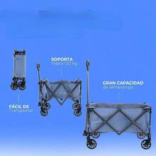 Carts & Wagons, Shopping Trolleys - Greyish Blue - View 6