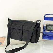 New Large Capacity Multi-Function Crossbody Bag, College Student Bag, Daily Commute Bag, Outdoor Travel Fashion Back To School Shoulder Bag, Perfect Gift Choice - Multicolor - View 13