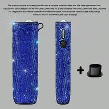 BLBLBL 1SET (1pc Protective Case + 1pc Disassembly Tool) Multi-Color Solid Color Sparkling Rhinestone 360° Artificial Diamond With Large Hanging Hole Luxury Electronic Cigarette Protective Shell FOR IQOS ILUMA I ONE/ILUMA ONE; Suitable For Daily Protection Of Your IQOS Lrma I-One, The Diamond Sparkling Features Are Even More Prominent Under Brilliant Lights And Sunlight! More High-End As A Gift - Diamond Version - View 23
