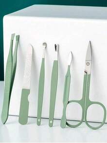 14pcs Professional Manicure Set, Stainless Steel Nail Tools Kit (With Portable Storage Box), Suitable As Gift For Friends And Parents, Nail File, Hand And Foot Care Accessories, Christmas Gift, Back To School, Halloween, Christmas, School, Beauty - Multi-color - View 8