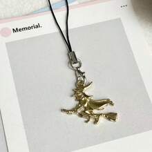 1pc Halloween Ghost Phone Charm, Universal Smartphone - Multicolor - View 3