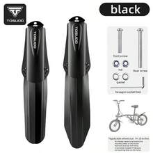 TOSUOD Mountain Bike Mudguard, Front And Rear Wheel Universal Mud Guard, Quick Release Installation, Stable And No Shaking, Blocks Mud And Water Splashing, Mountain Bike Commuting And Off-Road Riding Protection Accessory - Multicolor - View 13