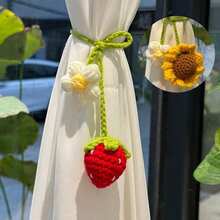 1pc Car Hanging Ornament Handmade DIY Material Kit, Healing Floral Car Decor, All-Season Creative Car Interior Decoration, New Handmade Gift, Essential Beautiful Car Interior Decor, Girls' Favorite - A - View 6