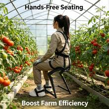 Wearable Work Chair, Office Chair For Long-Term Standing Workers, Load Capacity 100kg - A - View 7