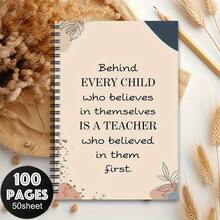 Arabic Numerals Learning Spiral Notebook - 1-10 Number Teaching Chart Printed Coil Bound Notebook, A5 Language Learning Style Notepad, Suitable As Stationery Gift - A5 - View 9