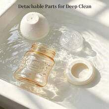 1pc/2pcs 150ml Baby Milk Bottle, 5cm Mouth Diameter, PPSU Body, Heat Resistant Up To 180°C, Soft And Comfortable Nipple, Suitable For 0-6 Months Infants Daily Use - Multicolor - View 5