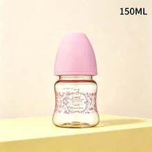 1pc/2pcs 150ml Baby Milk Bottle, 5cm Mouth Diameter, PPSU Body, Heat Resistant Up To 180°C, Soft And Comfortable Nipple, Suitable For 0-6 Months Infants Daily Use - Multicolor - View 14
