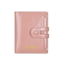 Snap Button Zipper Women WalletMulti-Card Slots Purse - Multicolor - View 13