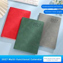 2027 New Calendar Log Self Discipline Check In Time Management One Page 365 Day Plan Book A5 Plan Notebook Learning Start Gift Suitable For Work And Study Supplies Return To Campus - A5 - View 2