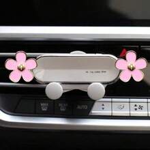 Car Air Vent Phone Holder, Car Air Vent Phone Holder, Floral Design, Auto-Lock, Stable Smartphone Holder, 360 Degree Rotation. Rotatable, Compatible With IPhone And Android, Navigation Function - Multiple Styles - View 13
