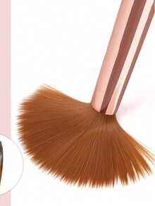 3pcs/Set Acrylic Nail Brush Set #8/10/14 Professional Acrylic Powder Extension Nail Brush 3D Carving Nail Art Salon Tool Accessories - Multicolor - View 3