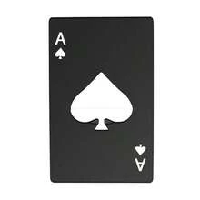 Poker Card Ace Spade A Beer Bottle Opener Stainless Steel Card-Style Beer Opener Portable Creative Pocket Bottle Opener Tool, Party Fun Opening Tool, Best Gift To Give, Most Satisfying Gift - Multicolor - View 17