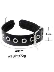 1Pc Punk-Style Lady's Hairband, Gothic Punk Rock Hairpin, Suitable For Cosplay, Halloween And Daily Hair Accessory Wear. Women's Hair Accessory. - Multicolor - View 3